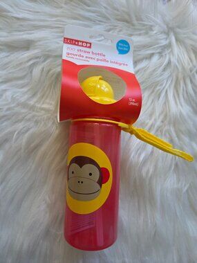 Skip Hop Monkey Zoo Straw Bottle